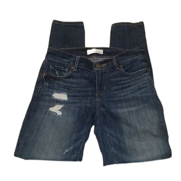 LOFT DISTRESSED MODERN SKINNY JEANS - Picture 2 of 5